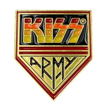 KISS Army Enamel Lapel Pin
