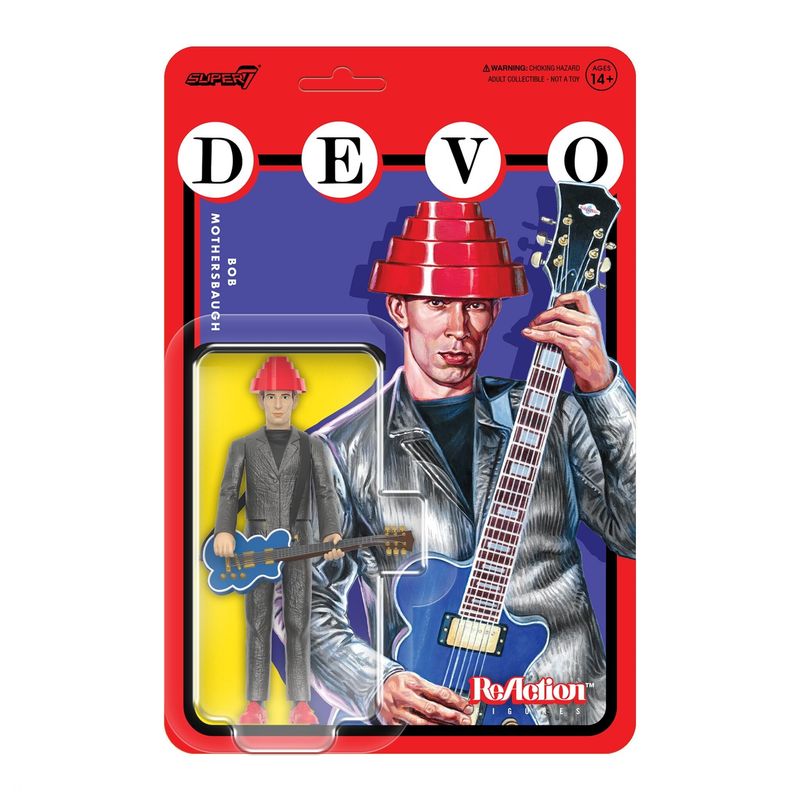 DEVO 3 3/4"H Bob Mothersbaugh Girl U Want ReAction Figure