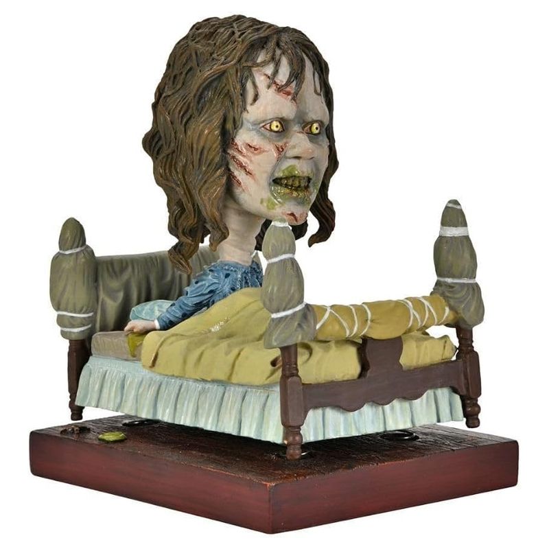 The Exorcist Possessed Regan in Bed Head Knockers Bobblehead Doll