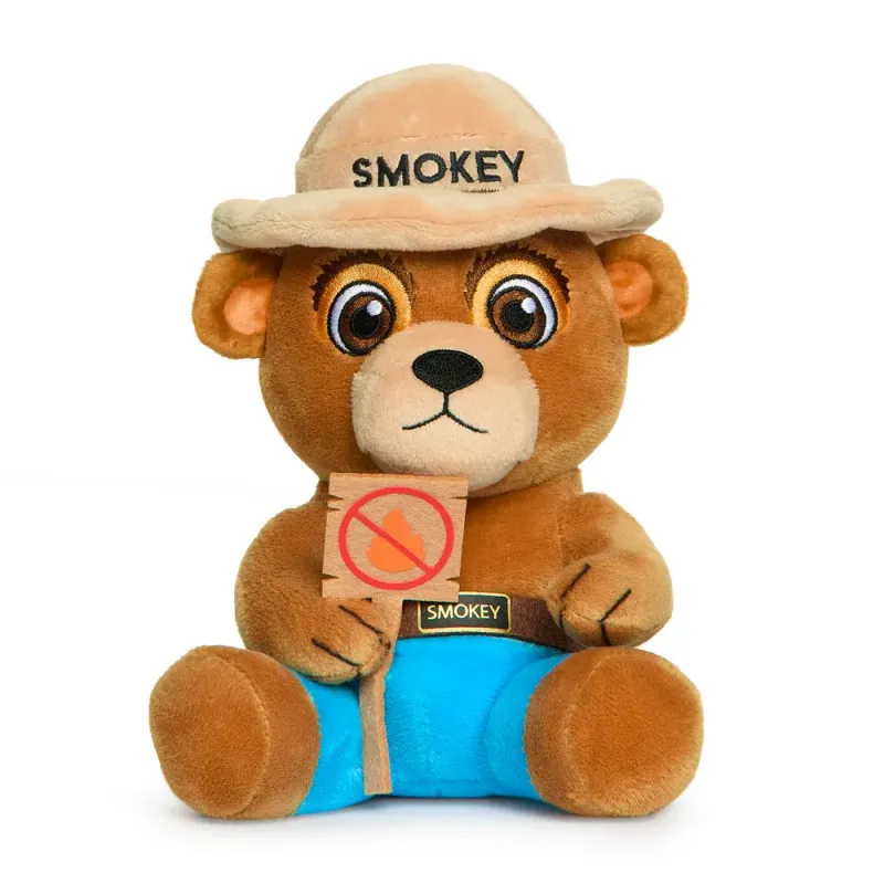 Smokey the Bear 7 1/2"H Phunny Plush by kidrobot