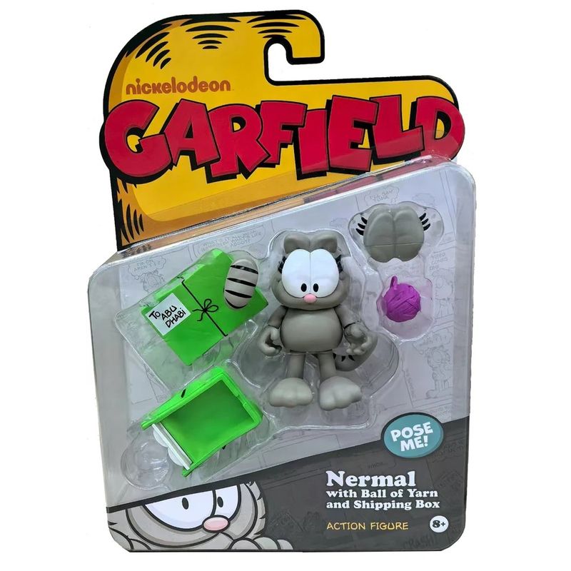 Garfield - Nermal 4"H Wave 1 Action Figure by Boss Fight Studios