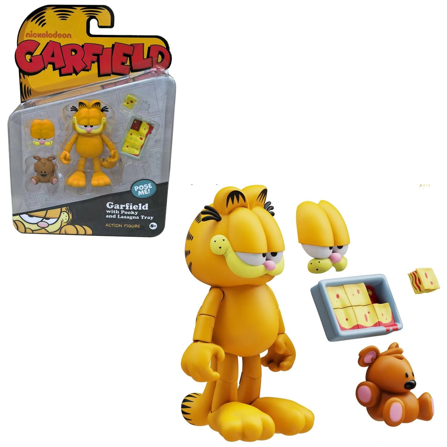 Garfield 4"H Wave 1 Action Figure by Boss Fight Studios