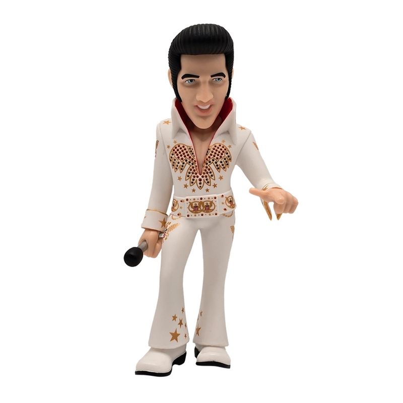 Elvis Presley White Suit 4 3/4"H Collectible Vinyl Figure from MINIX