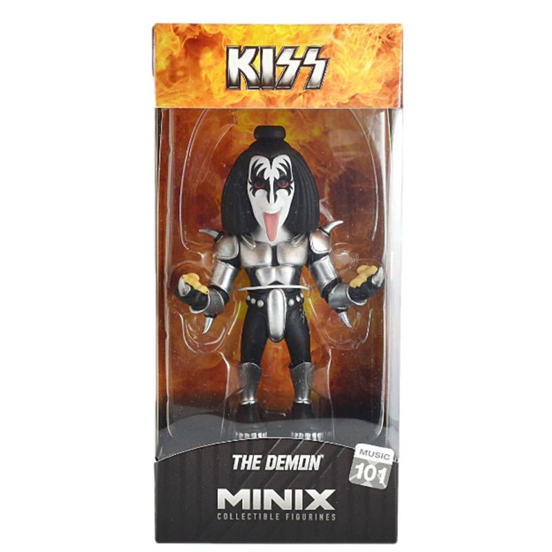 KISS The Demon 4 3/4"H Collectible Vinyl Figure from MINIX