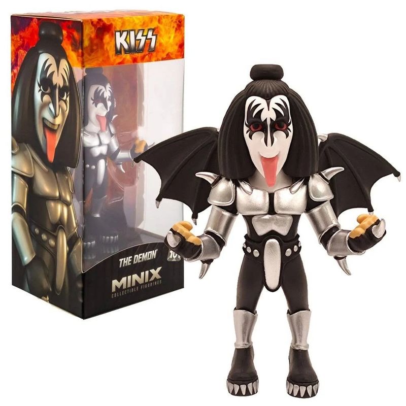 KISS The Demon 4 3/4"H Collectible Vinyl Figure from MINIX