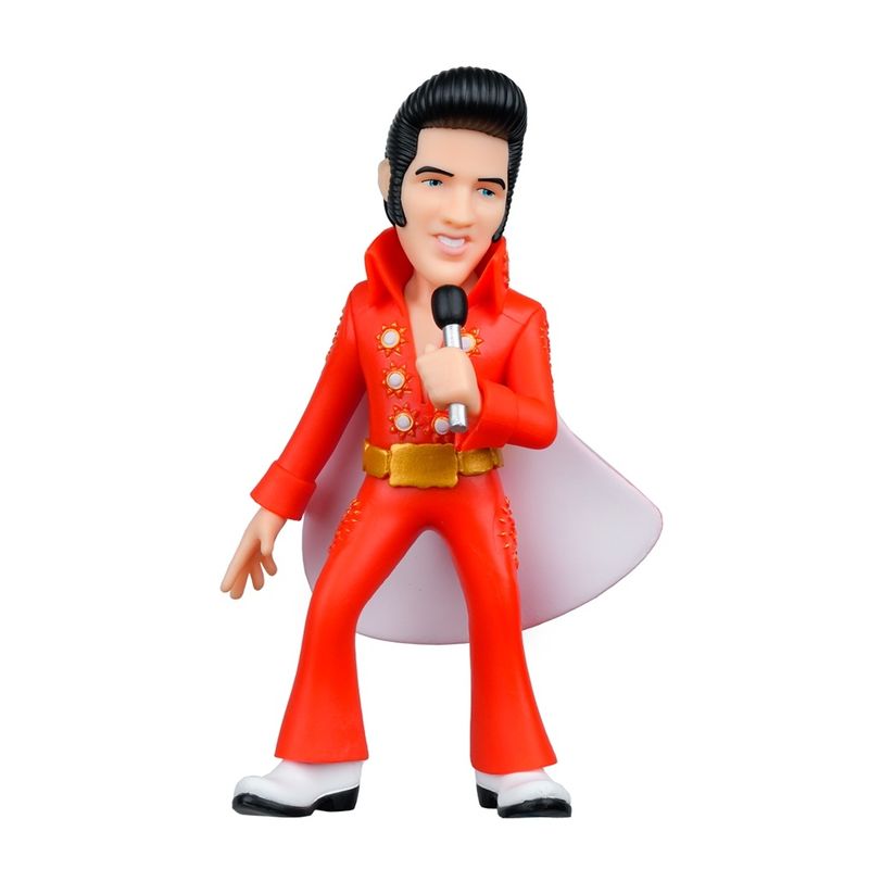 Elvis Presley Red Suit 4 3/4"H Collectible Vinyl Figure from MINIX