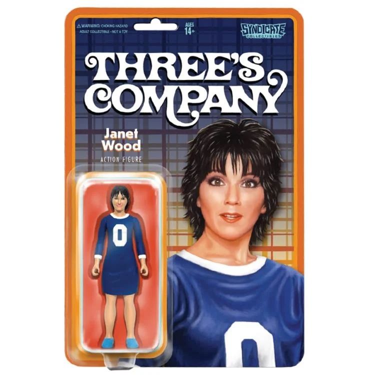Three's Company Janet Wood 3 3/4"H Action Figure