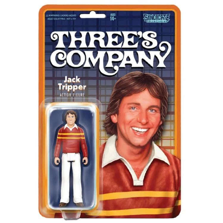 Three's Company Jack Tripper 3 3/4"H Action Figure