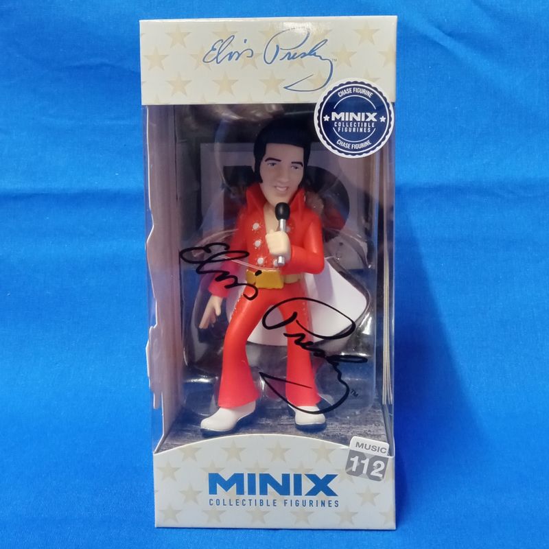 Elvis Presley Red Suit 4 3/4"H Collectible *CHASE* Vinyl Figure from MINIX