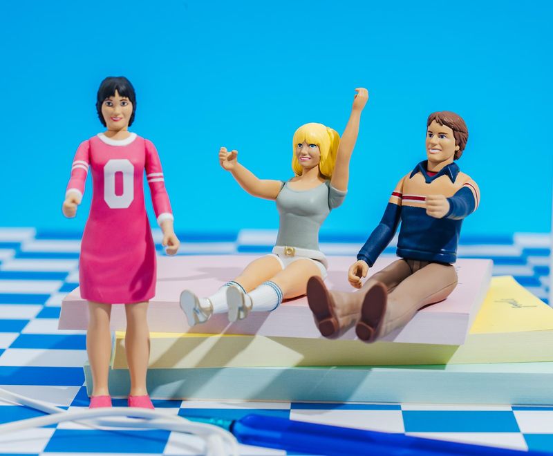 Three's Company 3 3/4"H Action Figure Box Set