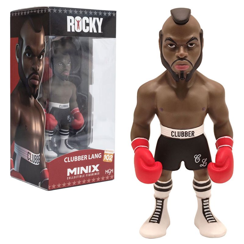 Rocky 4 3/4"H Clubber Lang Collectible Vinyl Figure #102 from MINIX