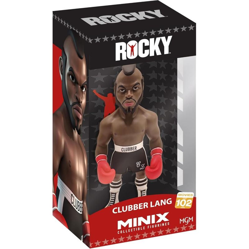 Rocky 4 3/4"H Clubber Lang Collectible Vinyl Figure #102 from MINIX