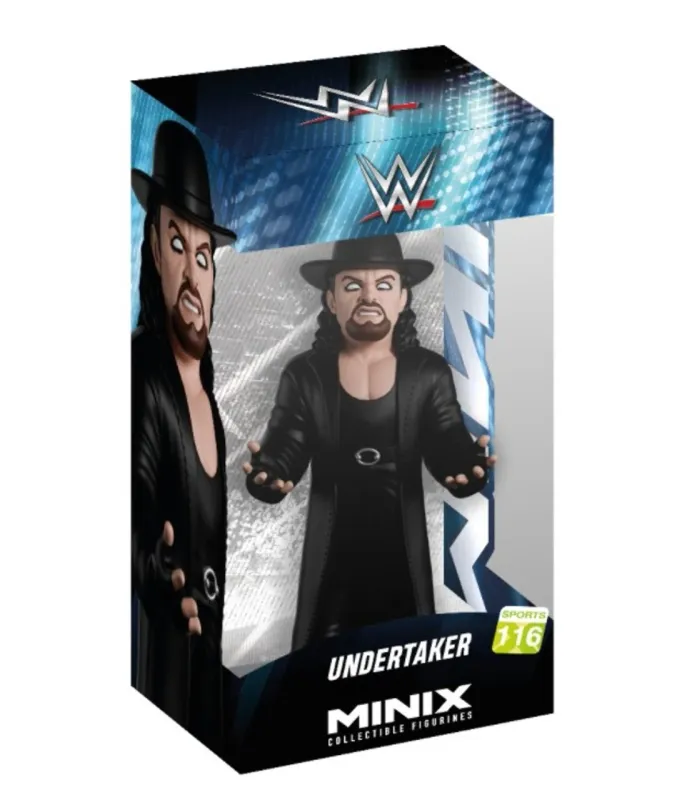 WWE The Undertaker 4 3/4"H Collectible Vinyl Figure from MINIX