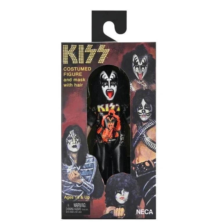 KISS 5 1/2"H Demon Ben Cooper Costumed Kids Action Figure
