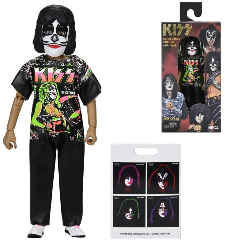 KISS 5 1/2"H Catman Ben Cooper Costumed Kids Action Figure