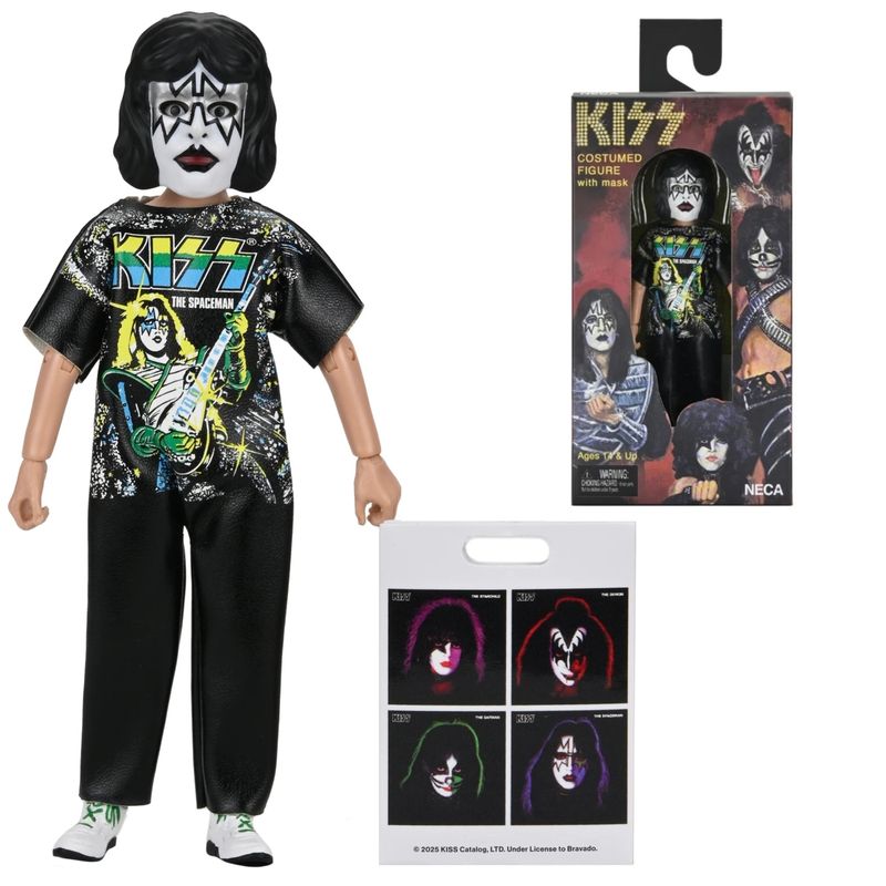 KISS 5 1/2"H Spaceman Ben Cooper Costumed Kids Action Figure