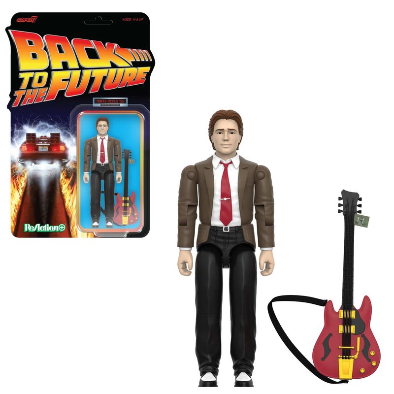 Back to the Future 3 3/4&quot;H Marty McFly &#39;55 ReAction+ Figure