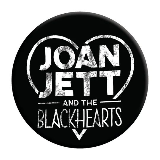 Joan Jett and the Blackhearts LARGE ROUND Magnet
