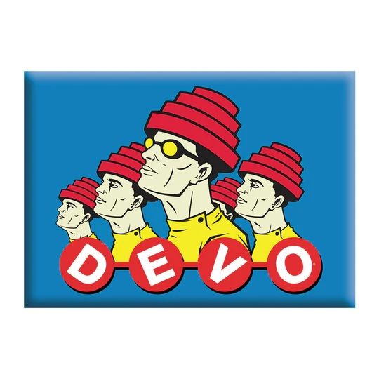 DEVO Band LARGE Magnet
