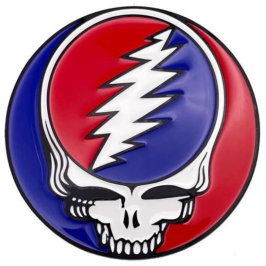Grateful Dead Steal Your Face Enameled Metal Magnet