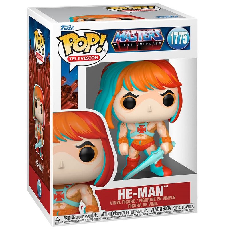 Masters of the Universe He-Man (Retro Neon) POP! Television Vinyl Figure #1775