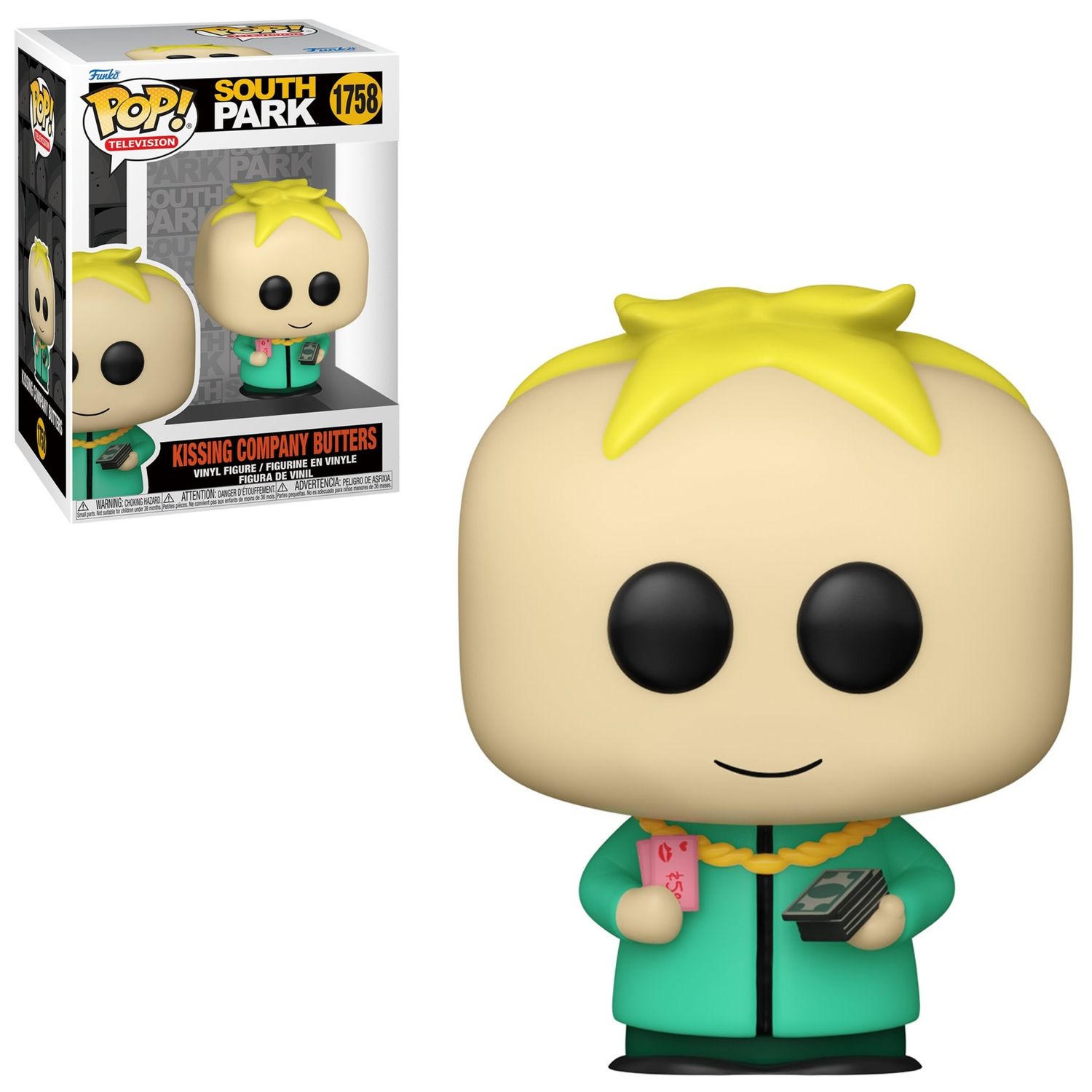 South Park Kissing Company Butters POP! Television Vinyl Figure #1758