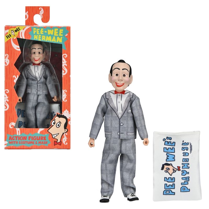 Pee-Wee Herman 5 1/2"H Ben Cooper Costumed Kids Action Figure