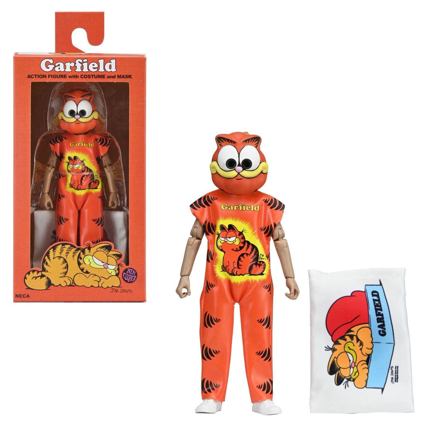 Garfield 5 1/2"H Ben Cooper Costumed Kids Action Figure