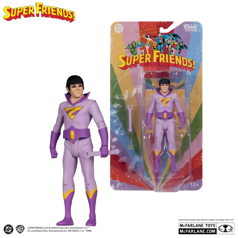 Super Friends 6"H Zan Action Figure