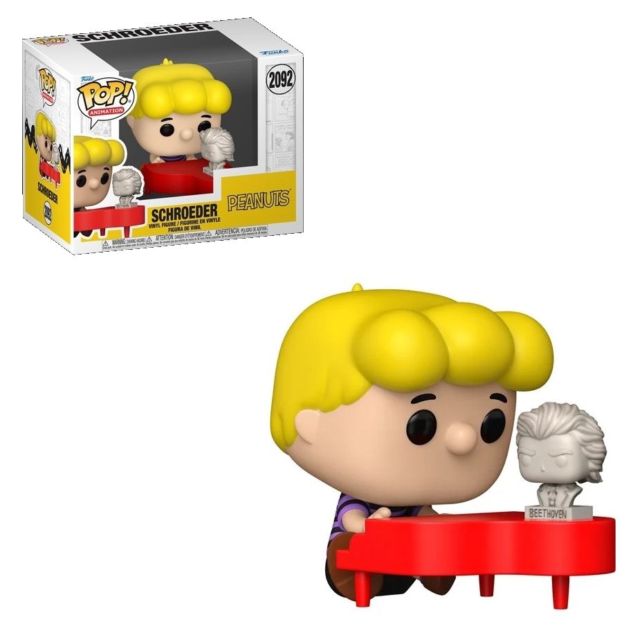 Peanuts Schroeder Playing Piano POP! Animation PREMIUM Vinyl Figure #2092