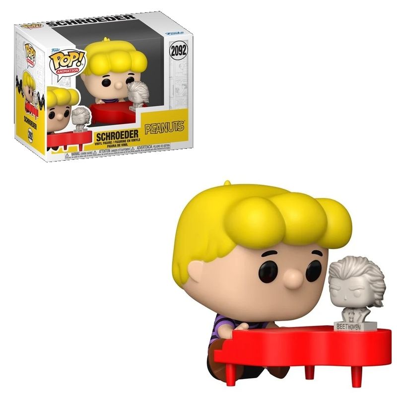 Peanuts Schroeder Playing Piano POP! Animation PREMIUM Vinyl Figure #2092