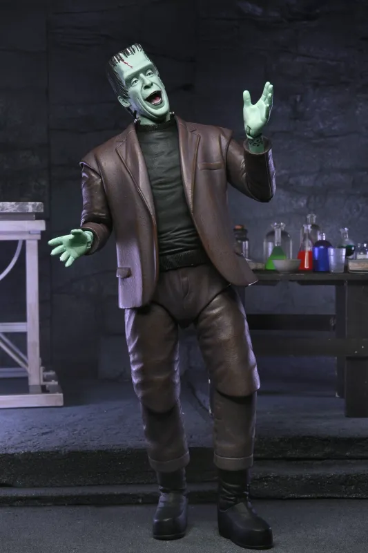 The  Munsters (TV Series) 7"H Herman Munster Action Figure by NECA