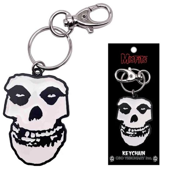 Misfits Fiend Enameled Metal Keychain
