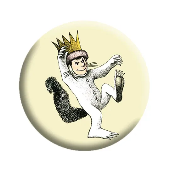Where the Wild Things Are - Max 1 1/4"D Pinback Button