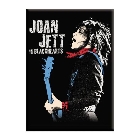 Joan Jett and the Blackhearts LARGE Color Magnet