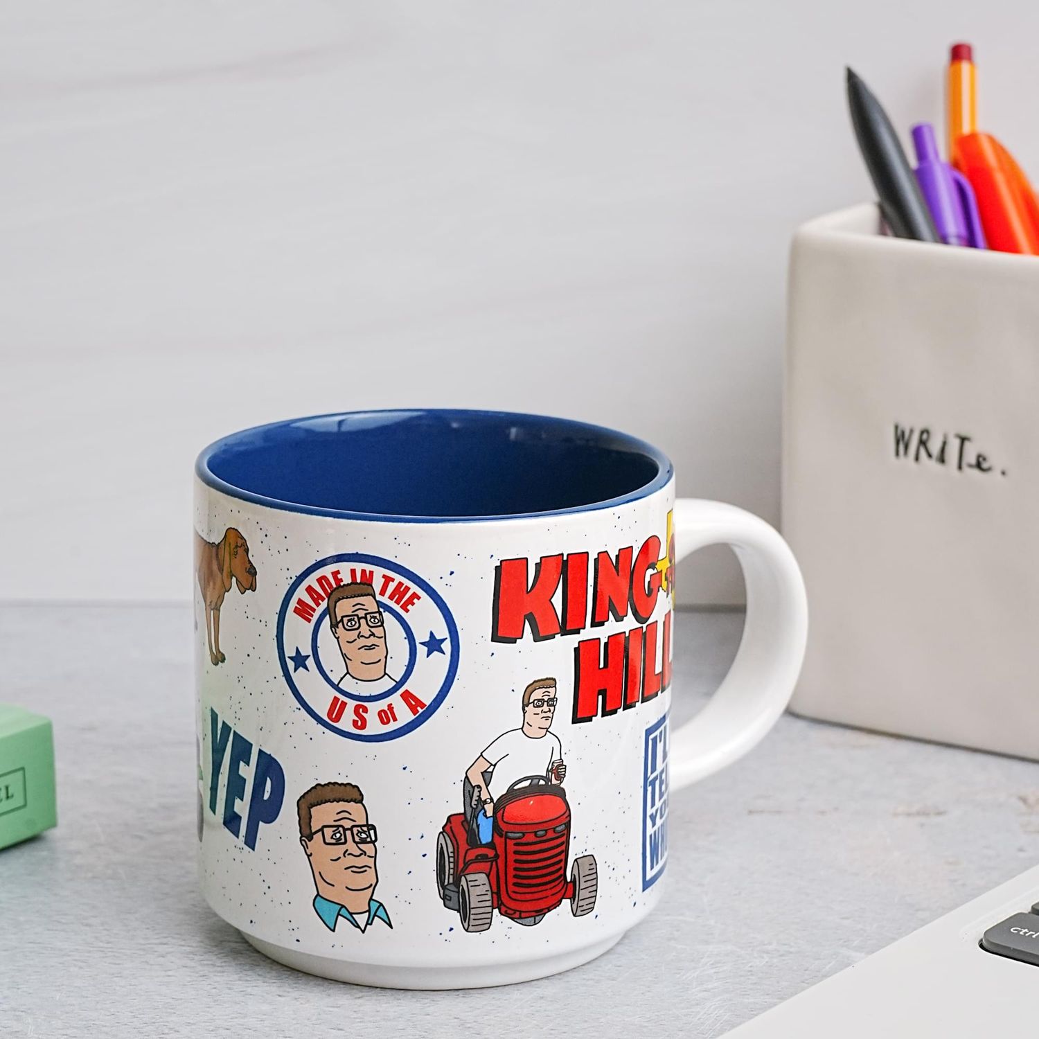 King of the Hill 13 oz. Ceramic Mug - Stackable