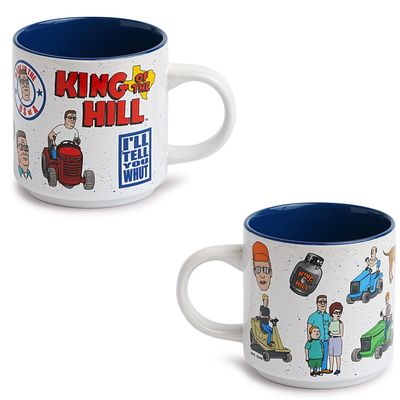 King of the Hill 13 oz. Ceramic Mug - Stackable