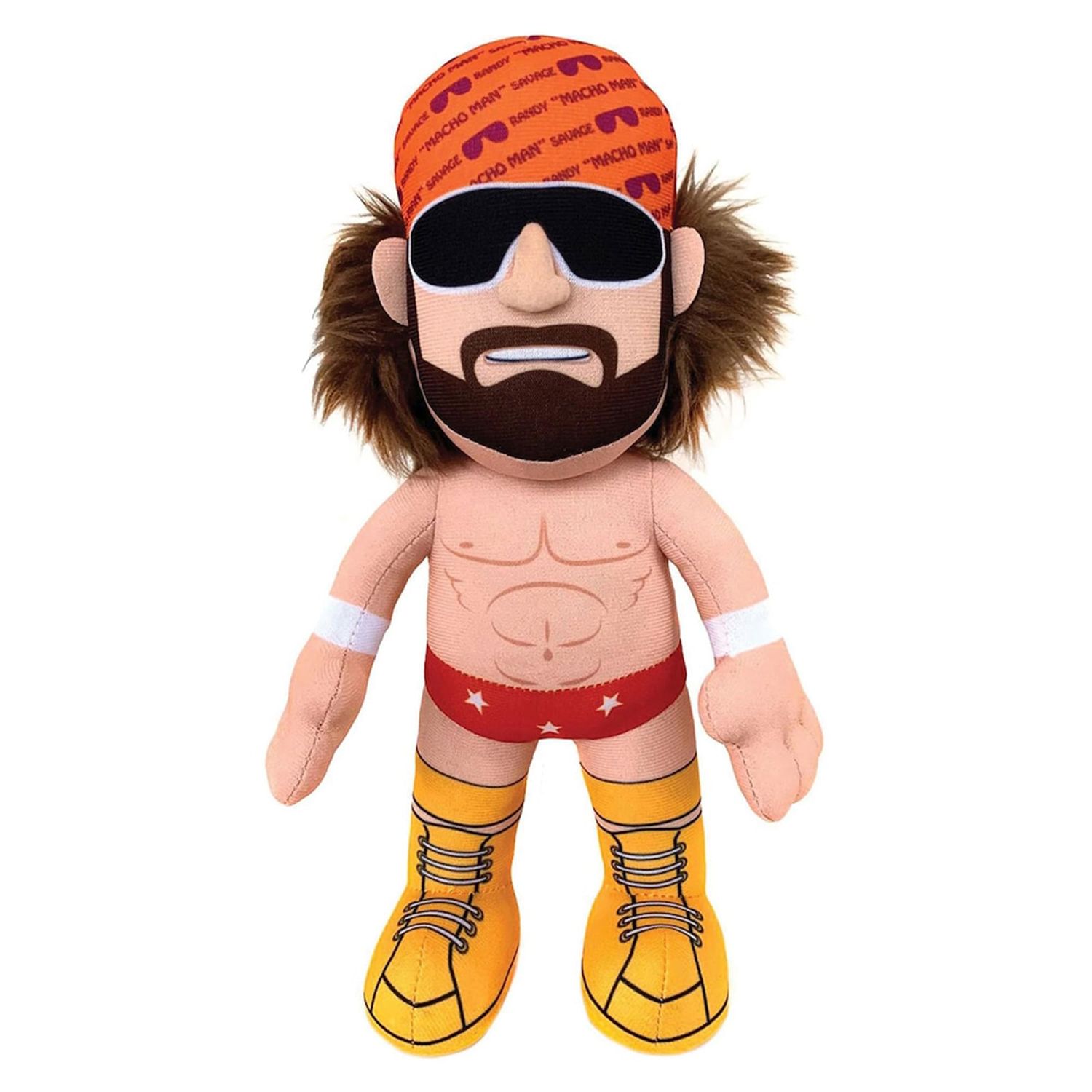 WWE Macho Man Randy Savage 10"H Bleacher Creatures Collector Plush