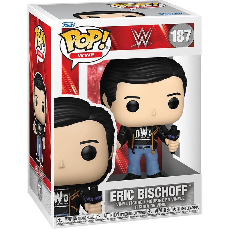 WWE Eric Bischoff 3 3/4"H POP! WWE Vinyl Figure #187