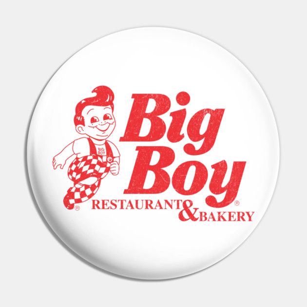 Big Boy Restaurant &amp; Bakery 2 1/4"D Pinback Button