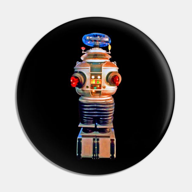 Lost in Space Robot B-9 2 1/4"D Pinback Button