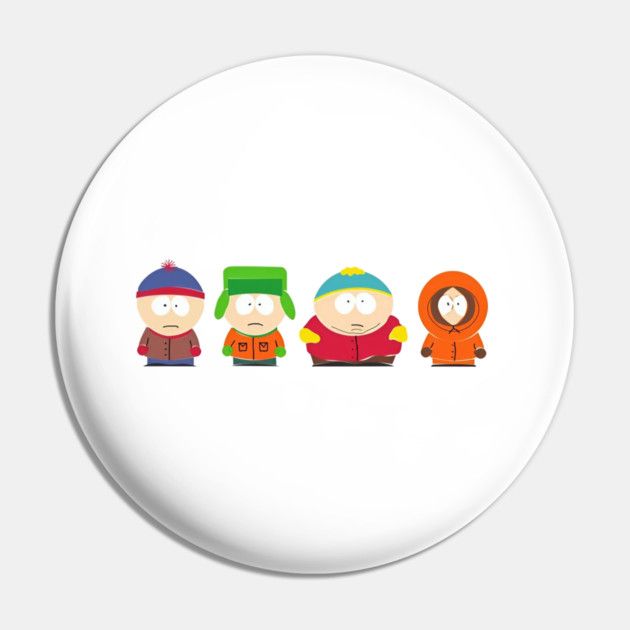 South Park 2 1/4"D Pinback Button