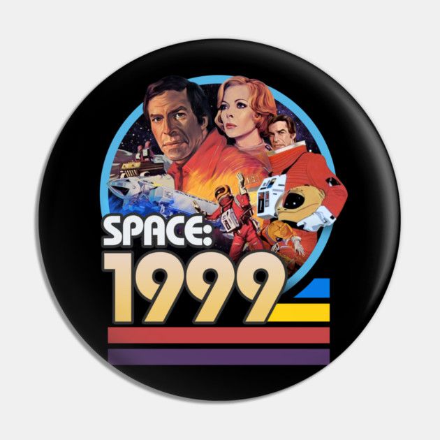 Space:1999 2 1/4"D Pinback Button