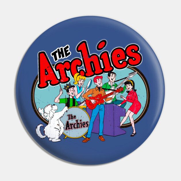 The Archies Retro-Look 2 1/4"D Pinback Button