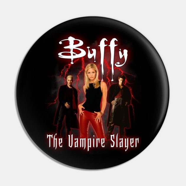 Buffy The Vampire Slayer 2 1/4"D Pinback Button