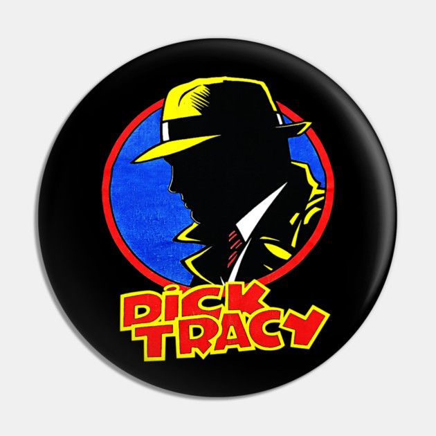 Dick Tracy 2 1/4"D Pinback Button