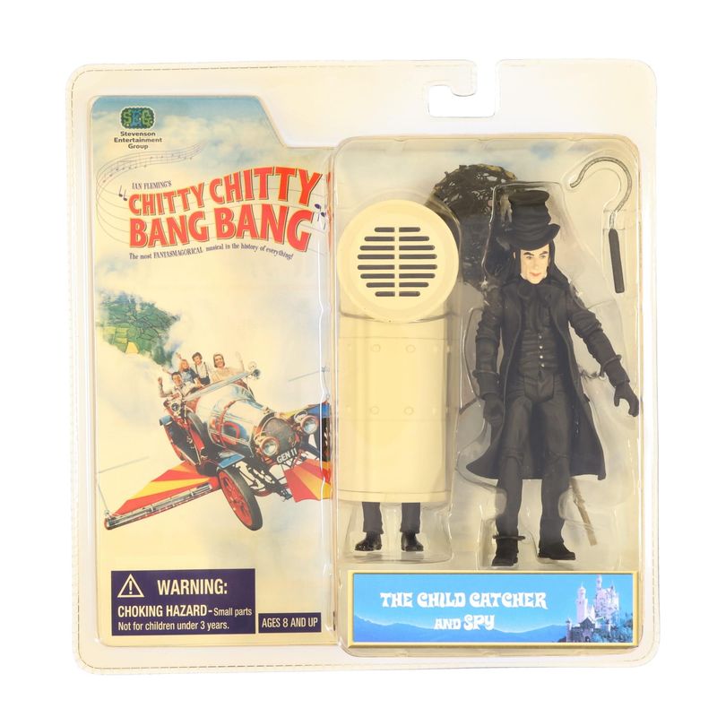 Chitty Chitty Bang Bang Child Catcher and Spy 5"H Action Figure Set of 2