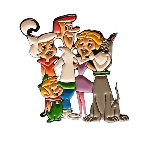 The Jetsons Family Enamel Pin / Tie Tack