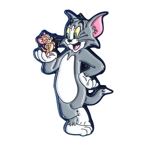 Tom and Jerry Enamel Pin / Tie Tack