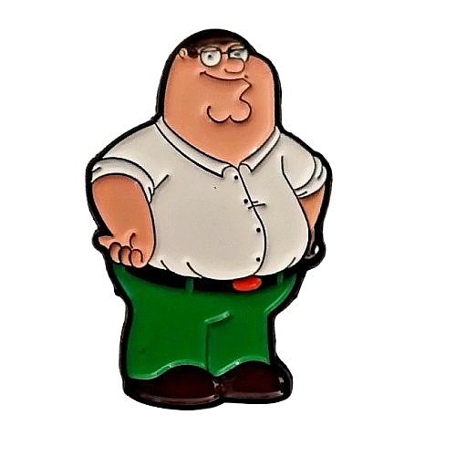 Family Guy Peter Griffin Enamel Pin / Tie Tack